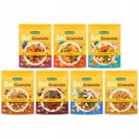 Granola czekoladowa orzechowa owocowa śniadanie Bakalland BA! mix