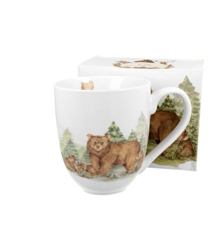 KUBEK DUŻY XXL DUO ZWIERZĘTA NIEDŹWIEDZIE NA PREZENT 1000 ML na Arena.pl