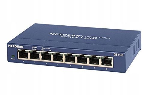 Switch Netgear GS108GE 8p Unmanaged Gigabit na Arena.pl