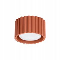 Sollux Lighting Spot sufitowy AURA 6cm GX53 10W ryflowany okrągły