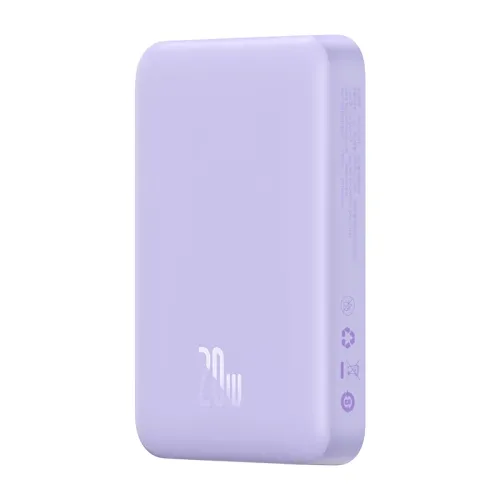 Powerbank Magnetyczny Baseus 10000mAh 20W MagSafe Fioletowy DO iPhone na Arena.pl