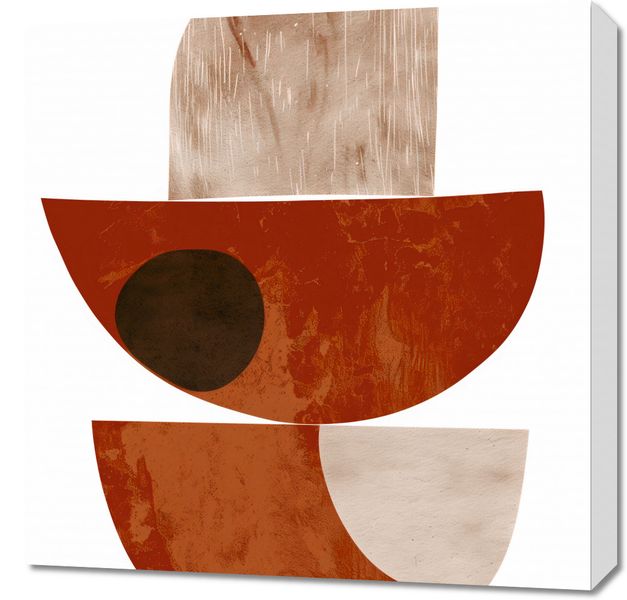 Obraz 60x60cm Ziemista Warstwa zdjęcie 1