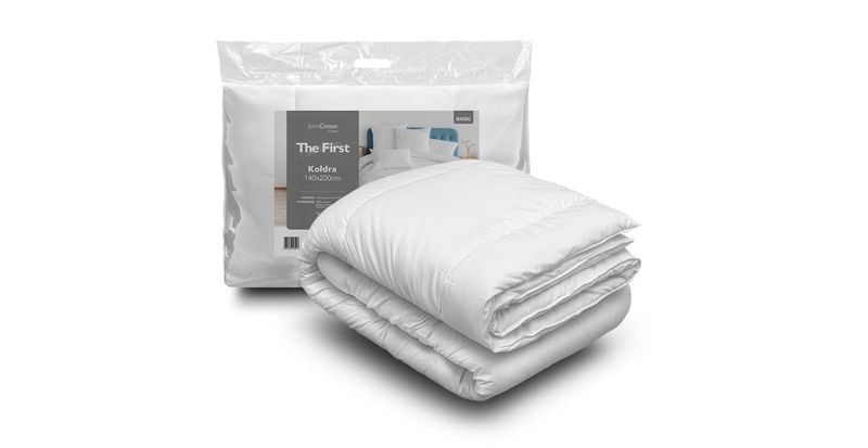 Kołdra antyalergiczna 160x200 medyczna THE FIRST biała zdjęcie 1