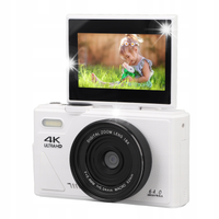 Aparat cyfrowy 4K 64MP UHD 18-krotny zoom Autofokus Retro kompaktowy