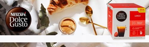 Kawa kapsułki NESCAFE DOLCE GUSTO LUNGO 16 sztuk + GRATIS videobook na Arena.pl