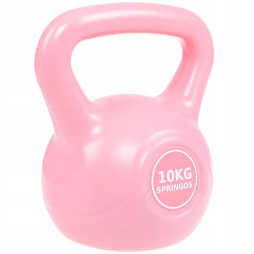 KETTLEBELL odważnik 10 KG kula KETTLE HANTLA hantel FITNESS ABS DO ĆWICZEŃ na Arena.pl
