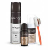 4W1 ZESTAW DO ZAMSZU IMPREGNAT PIANKA CZYSZCZĄCA RENOWATOR SZCZOTKA