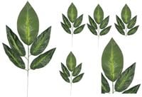 LIŚĆ SZTUCZNE LIŚCIE GAŁĄZKI NA STROIK 12SZT