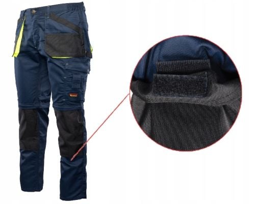 SPODNIE robocze do pasa ODPINANE NOGAWKI 54 Męskie na Arena.pl