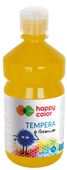 farba tempera 1000 ml happy color - ciemnożółta