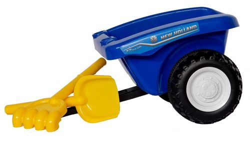 Jeździk z funkcjami dźwiękowymi oraz świetlnymi NEW HOLLAND niebieski na Arena.pl