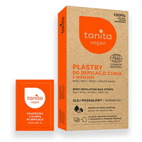 Tanita Vegan Plastry do depilacji ciała z woskiem