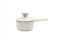 Rondel Żeliwny TIERRA 14 CM 0.9L kremowy NOIS
