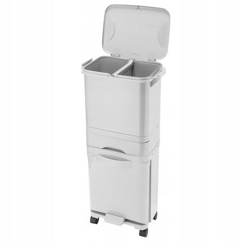 Kosz do Segregacji Śmieci Odpadów Domowy Kubeł na Śmieci do Kuchni Kółka na Arena.pl