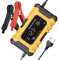 2X Prostownik do Akumulatora Ładowarka Automatyczna 12V 6A Ekran LCD