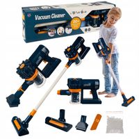 ODKURZACZ PIONOWY DLA DZIECI Z DŹWIĘKIEM 2w1 RĘCZNY FUNKCJA SSANIA DŹWIEK