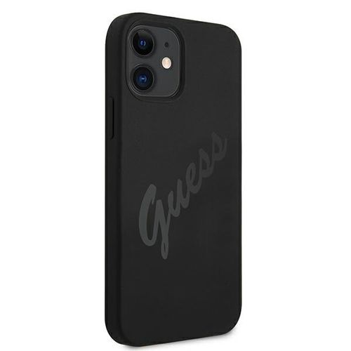 guess guhcp12slsvsbk iphone 12 mini5,4 czarny/black hardcase script vintage na Arena.pl