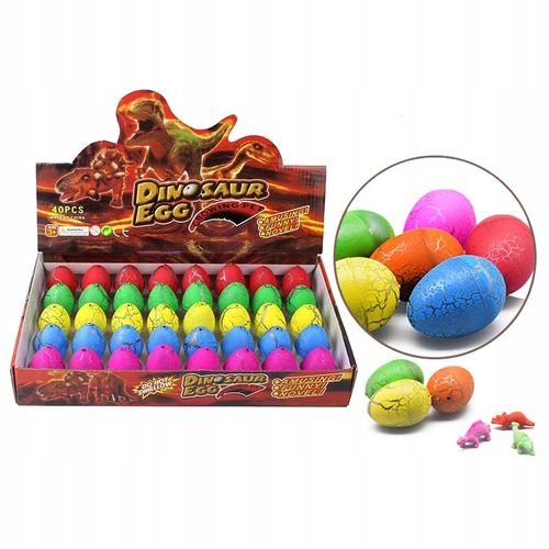 48x MAGICZNE JAJKO WYKLUWAJĄCY SIĘ DINOZAUR NIESPODZIANKA ROSNĄCY W WODZIE na Arena.pl