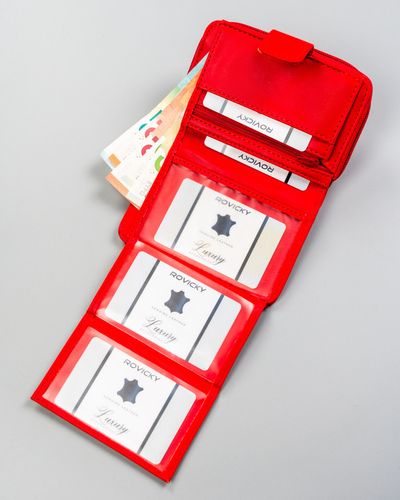 portfel damski pu k-030b-bl 8310 red na Arena.pl