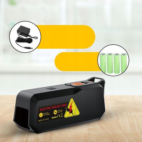 ELEKTRYCZNA PUŁAPKA ŁAPKA NA MYSZY PRĄDEM GRYZONIE Z ALARMEM DUŻA na Arena.pl