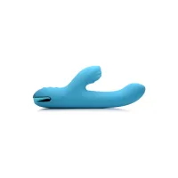 xr brands 5 star rabbit silikonowy wibrator pulsująco-wibrujący ipx7