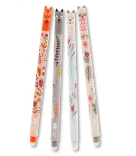 DŁUGOPIS WYMAZYWALNY USZAKI FLORAL 0,5 NIEBIESKI HAPPY COLOR na Arena.pl