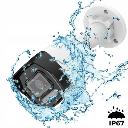 Zestaw zewnętrznych kamer IP 8x Hikvision HiLook IPCAM-B4-30DL 4Mpx na Arena.pl