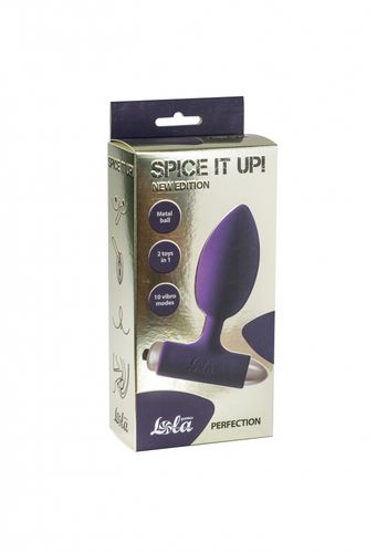 Vibrating Anal Plug Spice it up New Edition Perfection Ultraviolet na Arena.pl