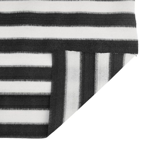 Siatka cieniująca, antracytowo-biała, 2x50 m, HDPE, 195 g/m² na Arena.pl