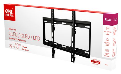 płaski uchwyt ścienny one for all wm2415 do tv (32-70") na Arena.pl