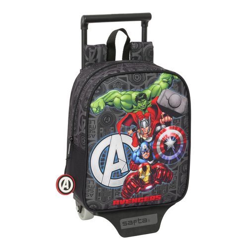 Torba szkolna z kółkami The Avengers Vendetta Czarny 22 x 27 x 10 cm na Arena.pl
