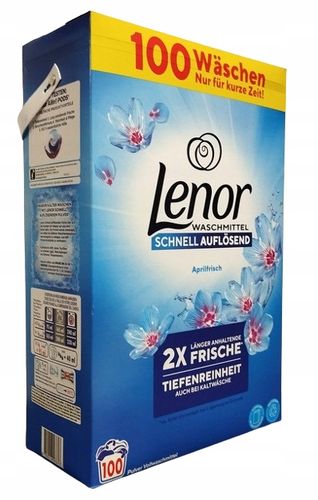 Lenor Proszek Do Prania 6Kg - 2W1 Aprilfrisch, 100 Prań na Arena.pl