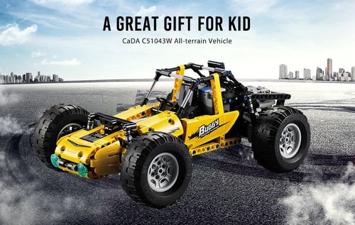 Samochód Buggy RC klocki CADA EE 2w1 C51043W na Arena.pl