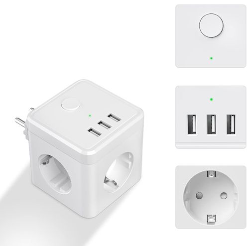 Adapter gniazda USB przejściówka USB europejska na Arena.pl