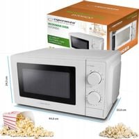 KUCHENKA MIKROFALOWA MIKROFALA 20L MOCNA 700W ESTOFADO BIAŁA ESPERANZA