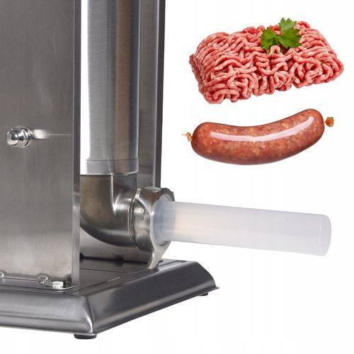 NADZIEWARKA DO KIEŁBASY 5,0 KG MASZYNKA DO KIEŁBAS SZPRYCA PIONOWA KAMILLE na Arena.pl