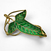 Leaf of Lórien | 4 cm | Metal | Przypinka | Lord Of The Rings