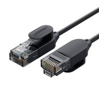 kabel sieciowy ugreen nw122 ethernet rj45, cat.6a, utp, 0.5m (czarny)