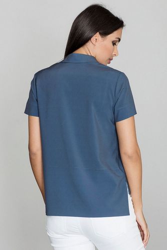 Bluzka Model M548 Navy - Figl Granatowy S na Arena.pl
