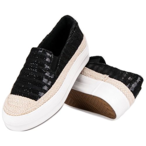 Czarne Trampki Espadryle r.37 na Arena.pl