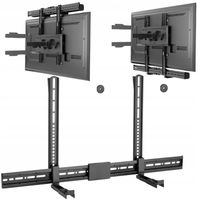 Uchwyt do głośnika typu soundbar pod i nad telewizor uniwersalny MOCNY