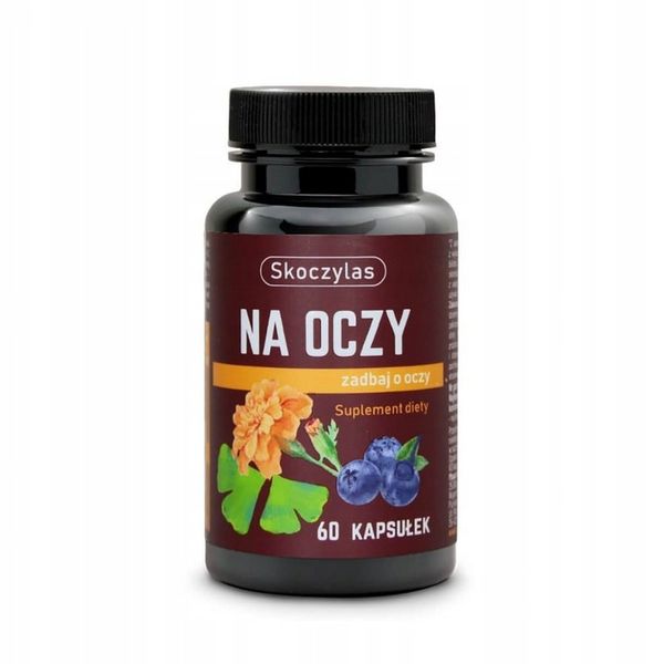 Skoczylas Na oczy Luteina Zeaksantyna 60 kaps zdjęcie 1