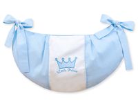 przybornik- torba na zabawki- little prince/princess niebieskie