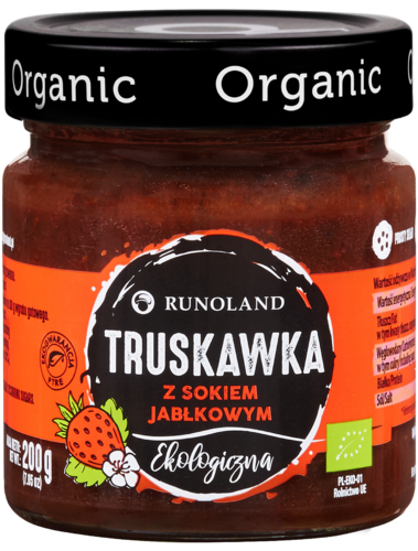 SŁodka PrzekĄska Truskawka  BIO 200 g - Runoland zdjęcie 1
