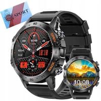 SMARTWATCH MĘSKI ZEGAREK K52 360x360 ROZMOWY MENU PL WODOODPORNY SPORTOWY