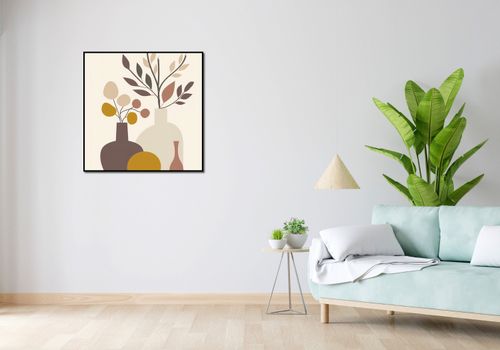 Plakat 80x80cm Stonowane Naturmorta na Arena.pl
