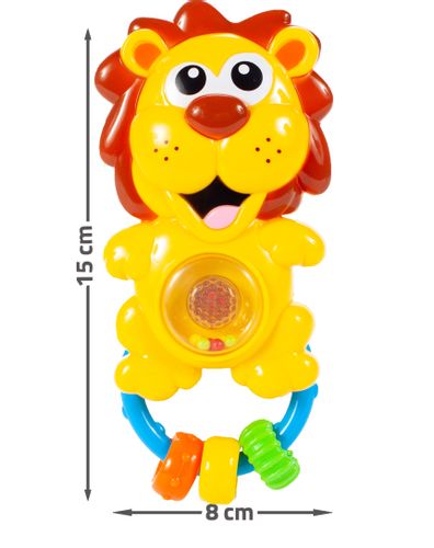 Grzechotka Interaktywna Dla Dzieci Lew na Arena.pl