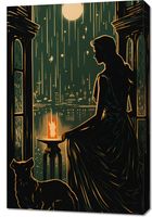 Obraz 60x90cm Nocne Szeptanie