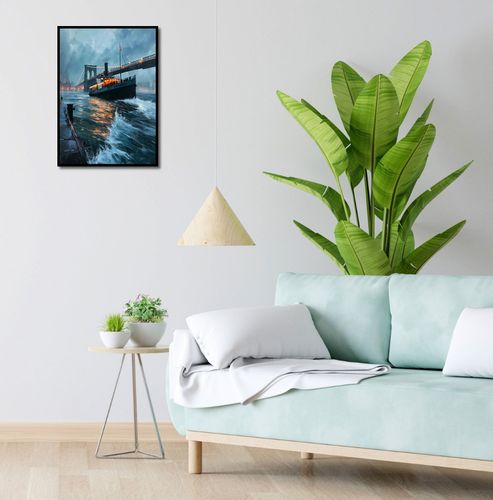 Plakat 39,5x55cm Stary Parowiec na Arena.pl