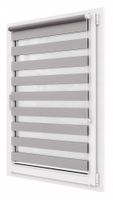 2X Roleta Dzień Noc na wymiar z napinaczem 38x220 cm